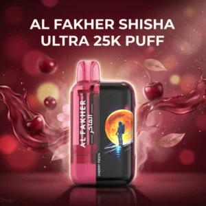 Al Fakher Crown Bar Shisha Ultra 25000 Puffs Disposable Vape – 0.5 mg Nicotine (DTL)