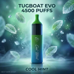 Tugboat Evo 4500 Puffs Disposable Vape – 50mg Nicotine (5%)