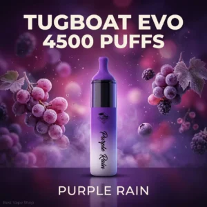 Tugboat Evo 4500 Puffs Disposable Vape – 50mg Nicotine (5%)