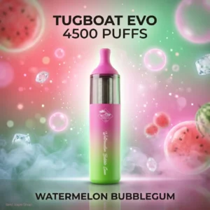 Tugboat Evo 4500 Puffs Disposable Vape – 50mg Nicotine (5%)