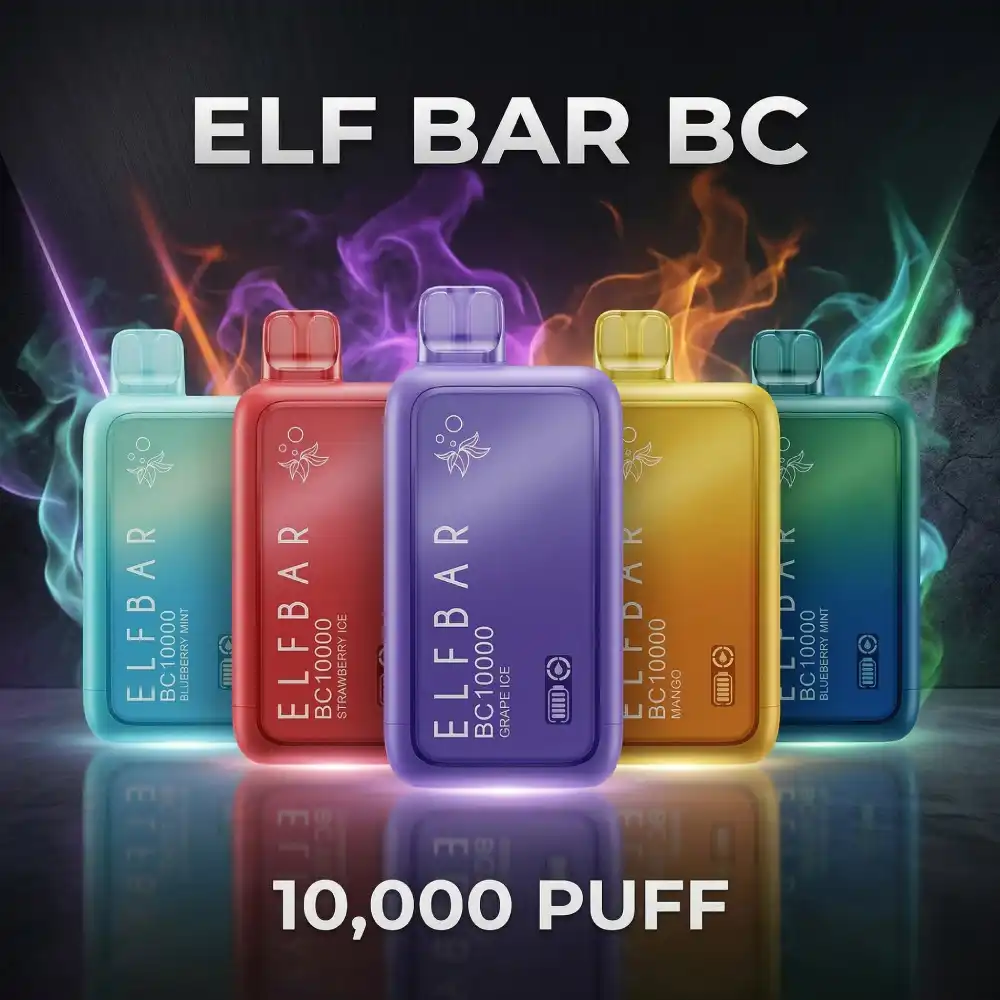 Elf Bar BC 10000 Puffs Disposable Vape – 50 mg Nicotine (5%)