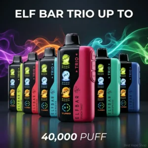 Elf Bar Trio 40000 Puffs Disposable Vape in Dubai