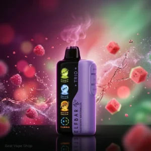 Elf Bar Trio 40000 Puffs Disposable Vape – 50 mg Nicotine (5%)
