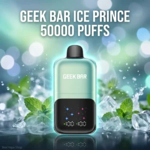 Geek Bar Ice Prince 50000 Puffs Disposable Vape – 50 mg Nicotine (5%)