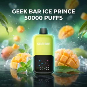 Geek Bar Ice Prince 50000 Puffs Disposable Vape – 50 mg Nicotine (5%)