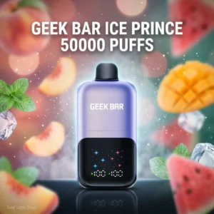 Geek Bar Ice Prince 50000 Puffs Disposable Vape – 50 mg Nicotine (5%)