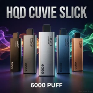 HQD Cuvie Slick 6000 Puffs Disposable Vape – 20 mg Nicotine (2%)