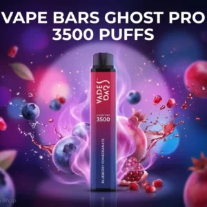 Vape Bars Ghost Pro 3500 Puffs Disposable Vape – 20 mg Nicotine (2%)