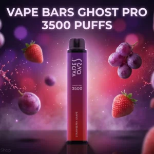 Vape Bars Ghost Pro 3500 Puffs Disposable Vape – 20 mg Nicotine (2%)