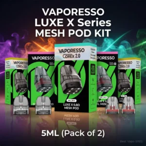 Vaporesso Luxe X Series Pod Cartridge 5ml vape accessory in Dubai