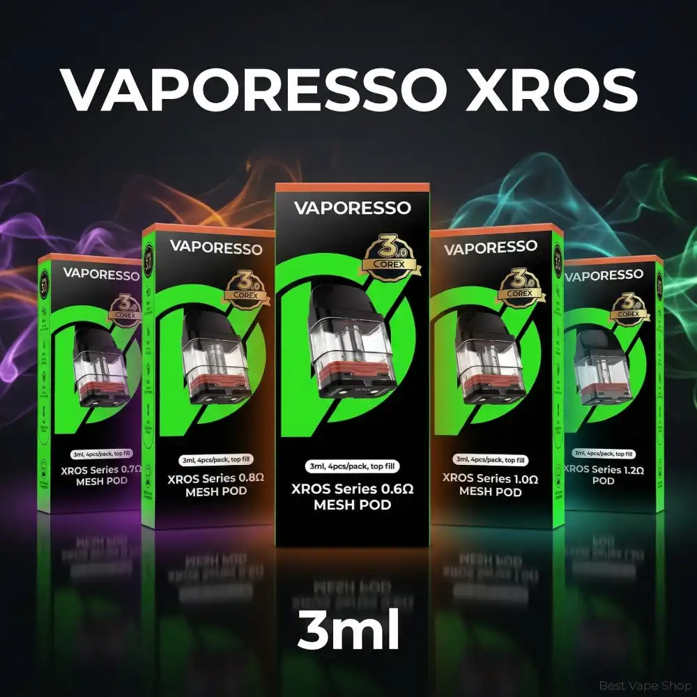 Vaporesso XROS Pods 3mL Pack of 4Pcs