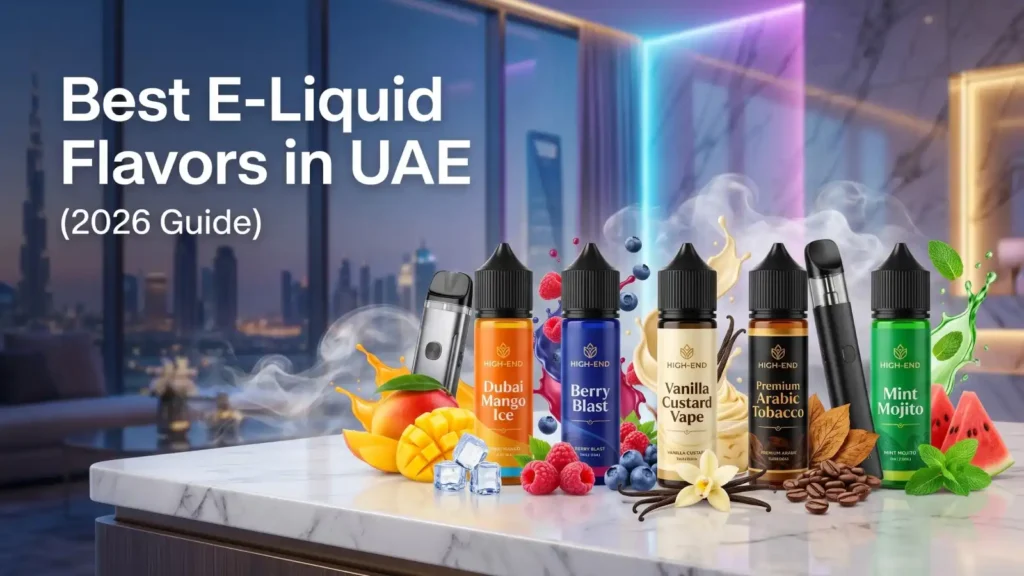 Best E-Liquid Flavors in UAE: A Complete Guide for Dubai Vapers