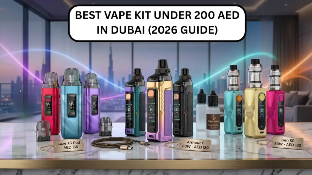 Best Vape Kit Under 200 AED: Complete Dubai Buyer’s Guide for 2026