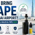 Can I Bring Vape to Dubai Airport? UAE Travel Rules & Tips for 2026
