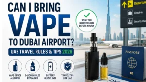 Can I Bring Vape to Dubai Airport? Complete UAE Travel Guide for 2026