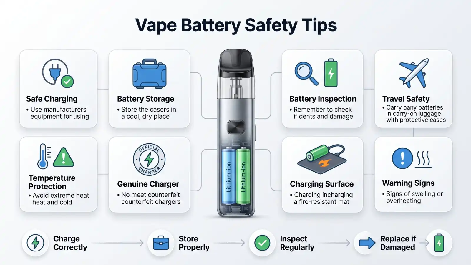 Vape Battery Safety Tips Every User Should Know