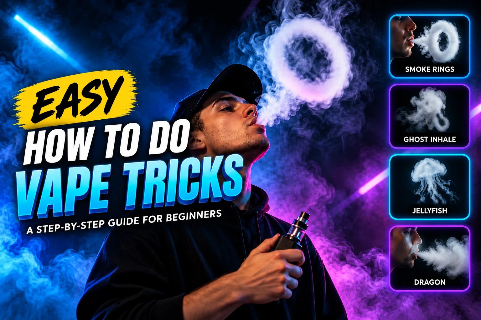 Easy How to Do Vape Tricks – A Beginner’s Guide